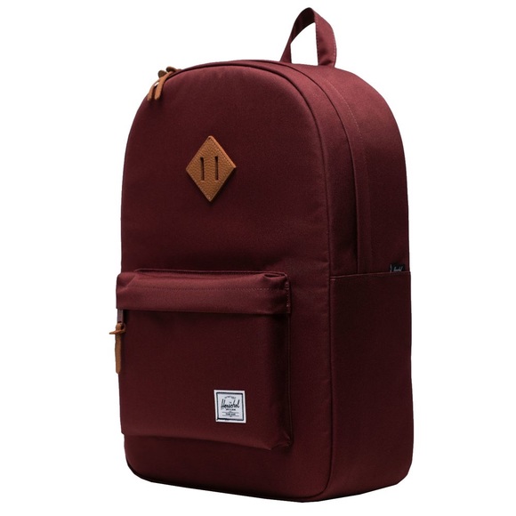 Herschel Heritage™ Backpack | Port | School Laptop Bag Travel - Picture 2 of 9
